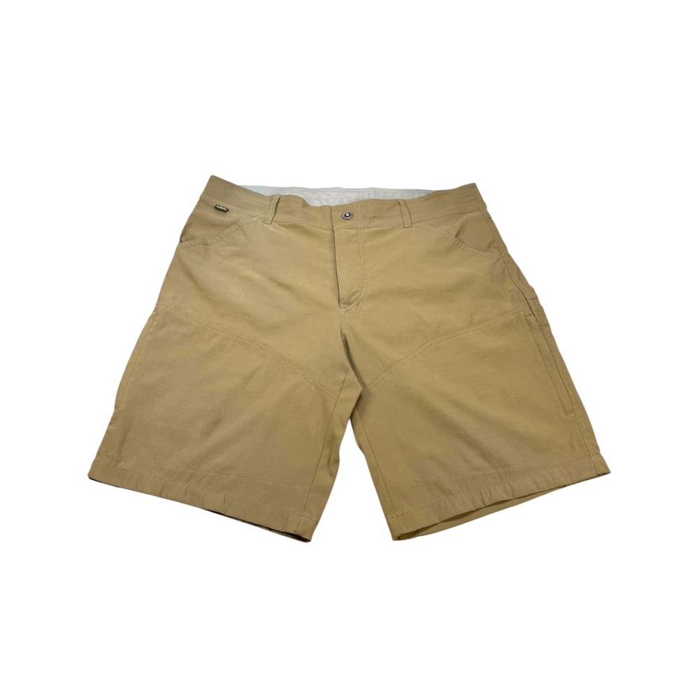 Kuhl Renegade Shorts Mens 38 Khaki 10.5" Hiking Stretch Outdoor Style 5121
